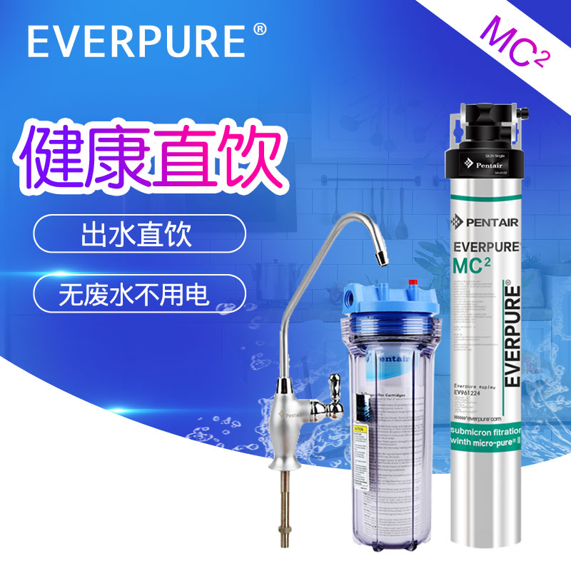 美国爱惠浦MC2直饮净水器咖啡奶茶店餐饮厨房直饮过滤器
